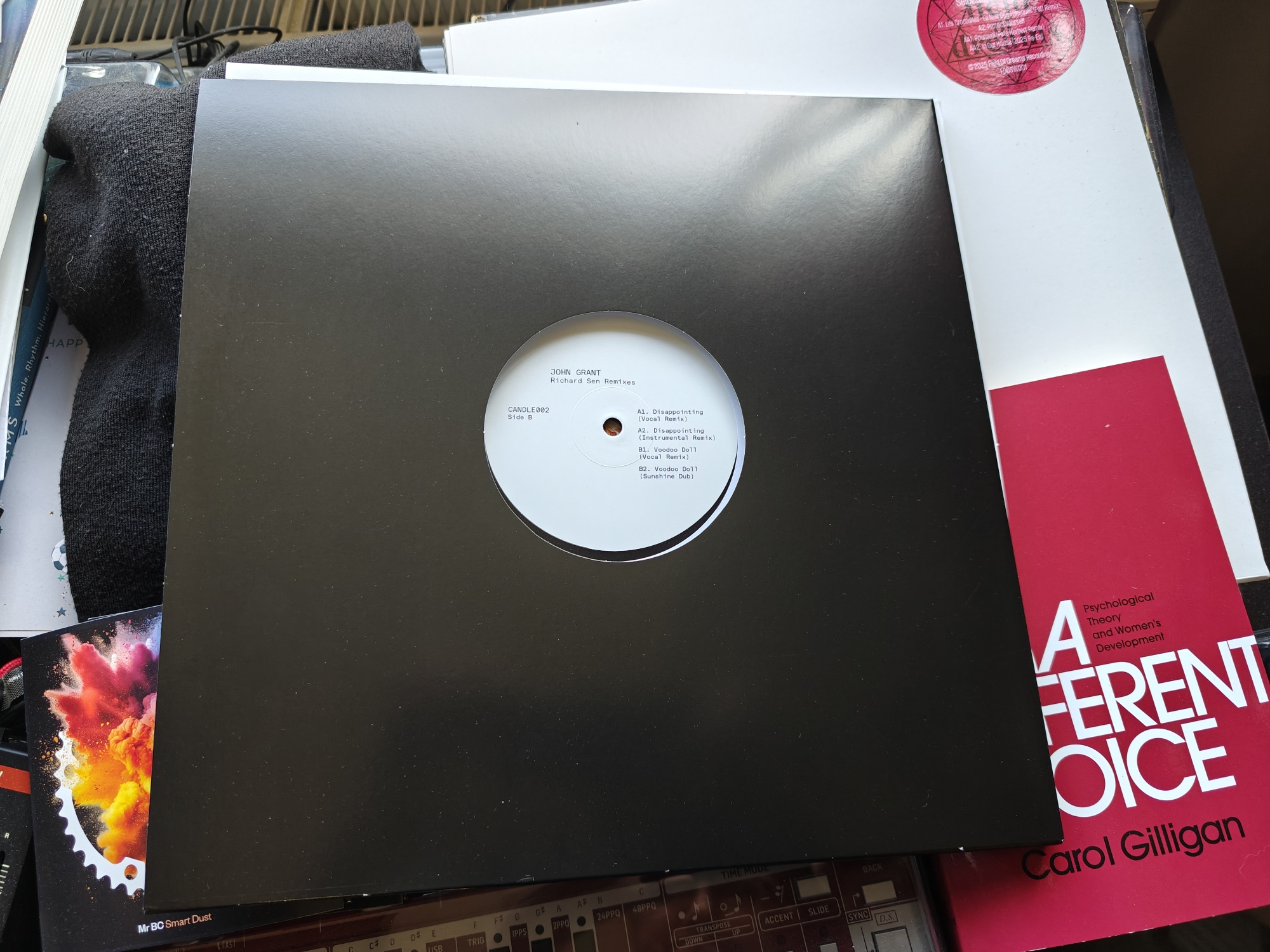 A vinyl record 