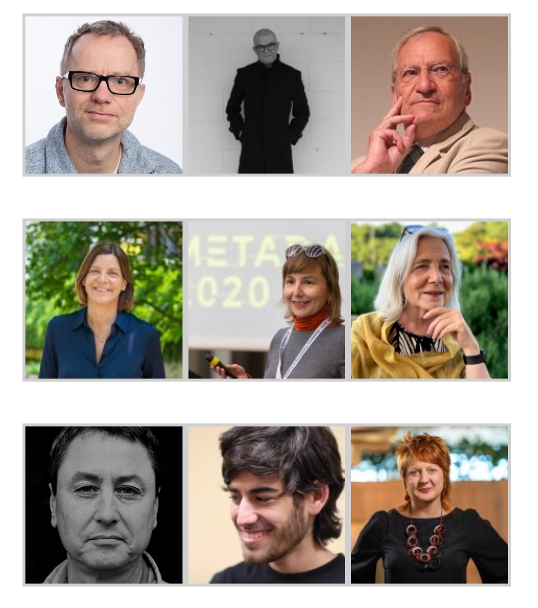 A panel of people: Jeroen Bosman, Martin Eve (me!), Jean Claude Guedon, Heather Joseph, Eva Méndez, Frances Pinter, Peter Suber, Aaron Swartz, Marta Teperek.