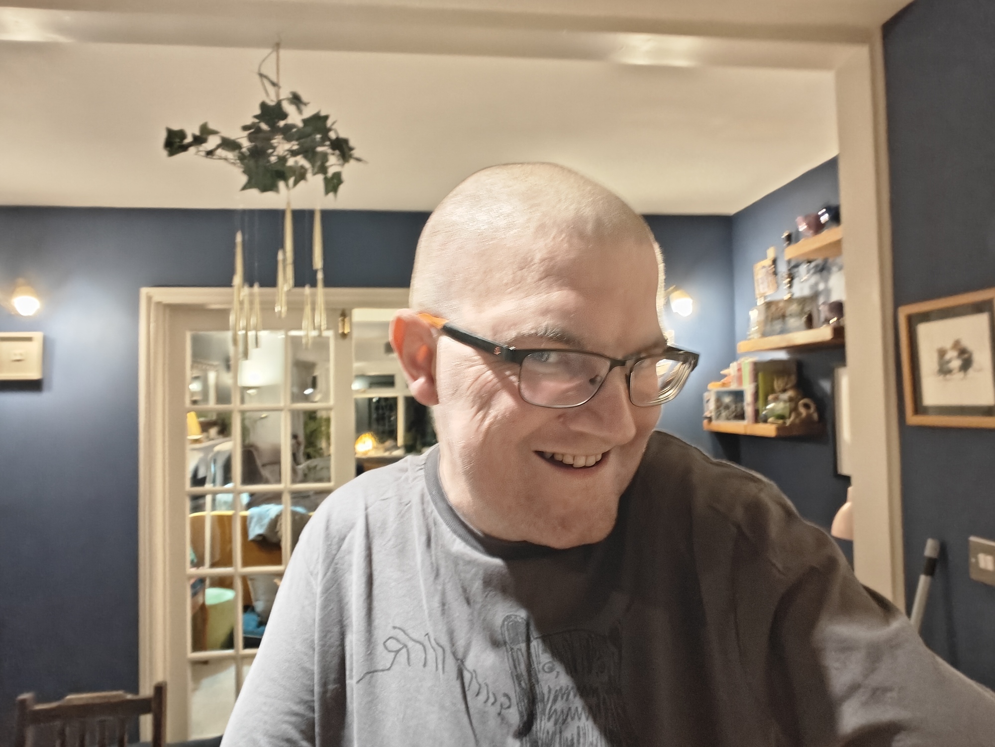 Me without hair 