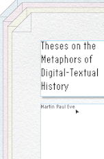 Theses on the Metaphors of Digital-Textual History - Stanford University Press [2024]