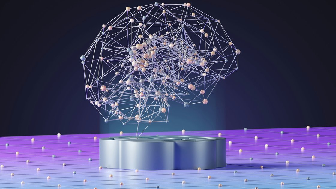 An abstract image representing AI