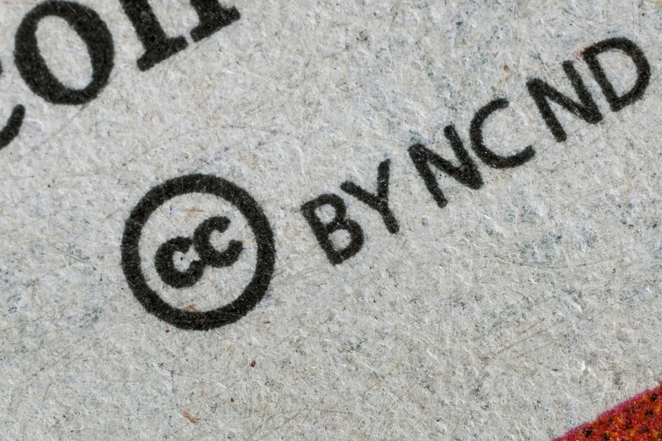 An image saying CC BY-NC-ND